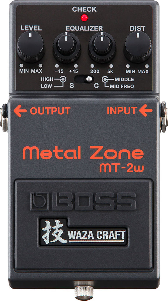 Boss MT2W Waza Craft Metal Zone Pedal
