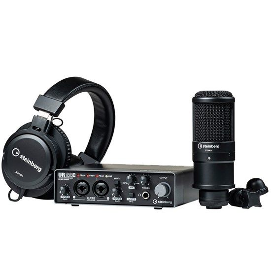 Steinberg UR22C Audio Interface Recording Pack