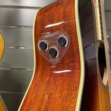 Yamaha FGC-TA Cutaway TransAcoustic Guitar in Vintage Tint