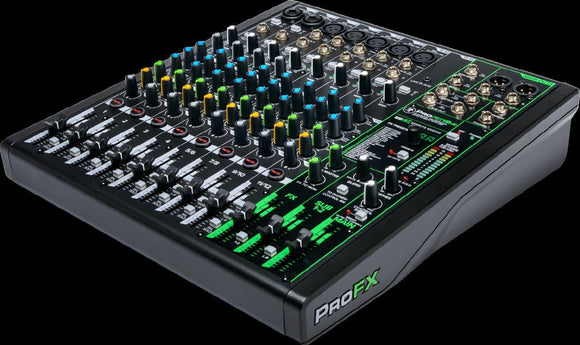 Mackie ProFX12v3 - 12-Channel Professional Analog Mixer with USB