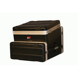 Gator GRC-10X4 Molded PE Slant Top Console Rack 10U Top 4U Bottom
