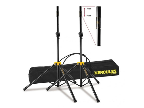 Hercules SS200BB Stage Series Speaker Stands w/ Bag (Pair)