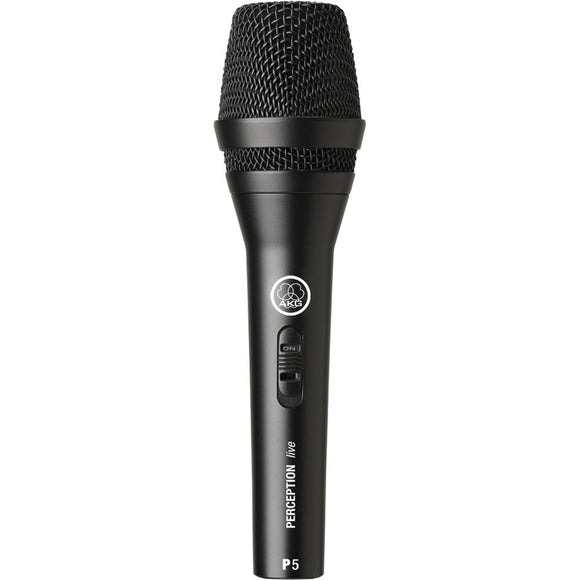 AKG P5s Dynamic Supercardioid Vocal Microphone with on/off switch