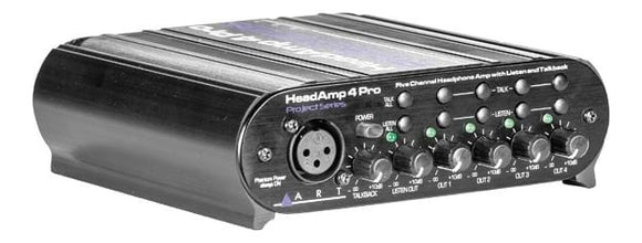 ART HeadAmp 4 Pro 5 Channel Headphone Amp