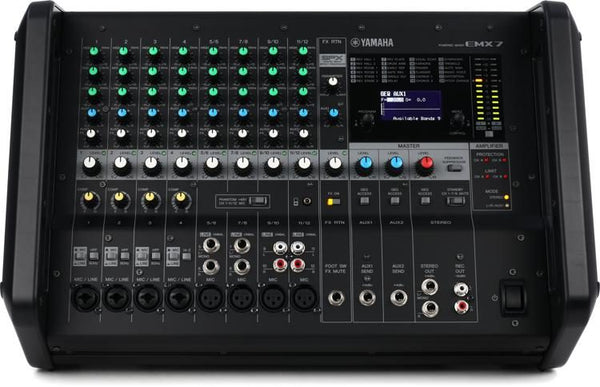 Yamaha EMX7 Powered Mixer – The Music Man Online Store