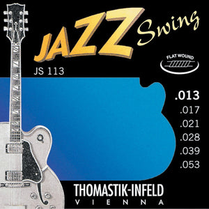 Thomastik-Infeld JS113 Jazz Swing Guitar Strings 13-53 (Flatwound)