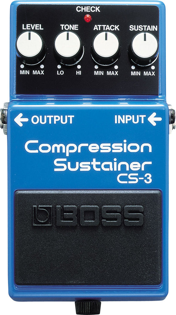 Boss CS-3 Compression Sustainer Pedal (CS3)