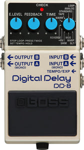 Boss DD-8 Digital Delay Pedal (DD8)
