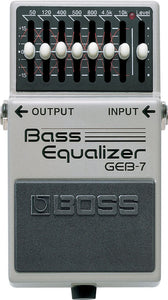 Boss GEB-7 Bass Equalizer Pedal (GEB7)