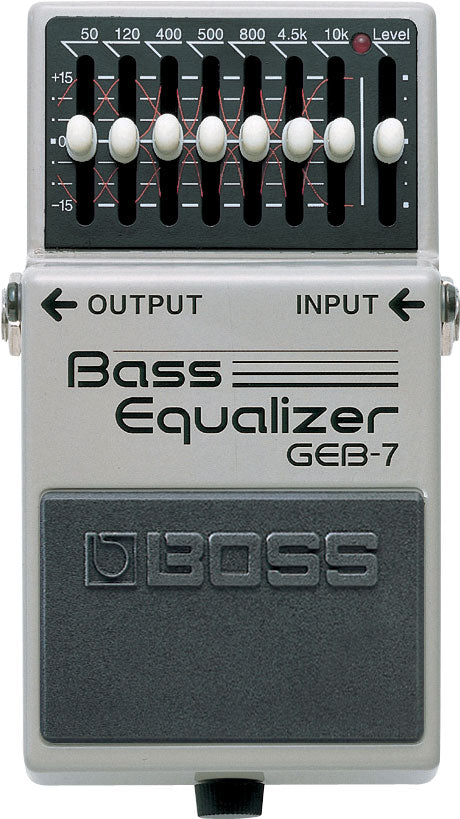 Boss GEB-7 Bass Equalizer Pedal (GEB7)