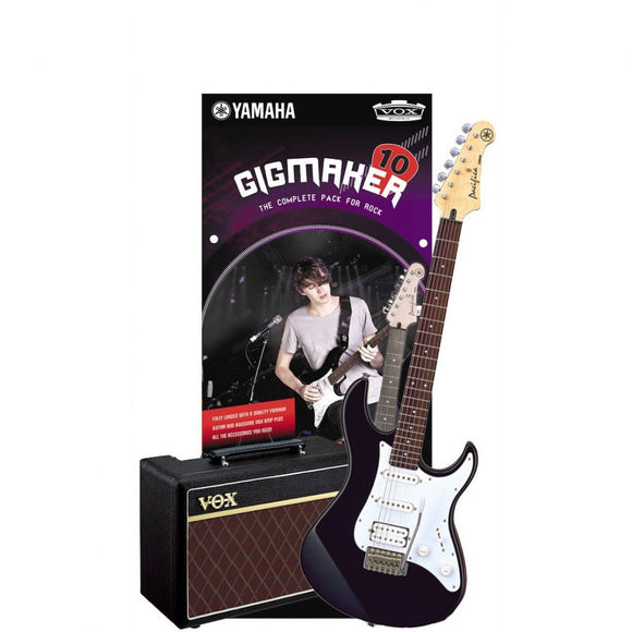 Yamaha GigMaker 10BL Electric Guitar Pack