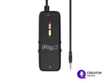 IK Multimedia IRig Pre 2 Mobile Microphone Interface