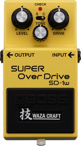 Boss SD-1W Super Overdrive Waza Craft Special Edition Pedal (SD1W)