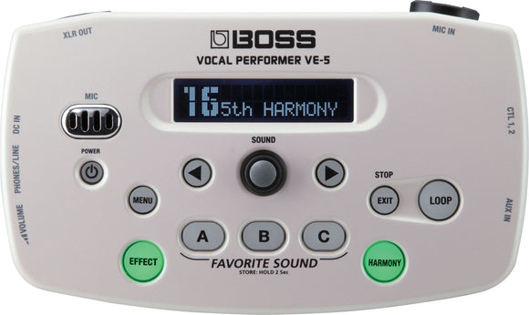 Boss VE-5WH Vocal Performer Pedal (VE5WH)